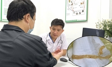 Người đàn ông hay ăn đồ sống và tiết canh, nhiễm sán dây gần 1m