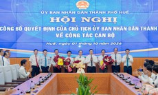 Huế điều động, bổ nhiệm lãnh đạo các ban quản lý dự án, trung tâm