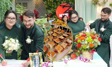 Đám cưới thuần chay của cô gái Việt và chàng trai Mỹ sau 8 năm yêu nhau