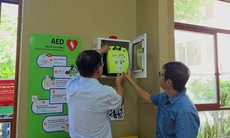 Hình ảnh loạt máy cứu tim khẩn cấp nơi công cộng ở Khánh Hòa