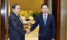 Chủ tịch Quốc hội Trần Thanh Mẫn tiếp Bí thư tỉnh ủy Thiểm Tây