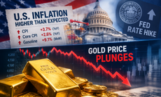 Giá vàng thế giới sáng 15/10 thủng mốc 4.100 USD