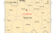 Sau rung lắc mạnh ở Sơn La, Quảng Ngãi lại động đất liên tiếp