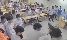 Sở GD&ĐT Hà Nội thông tin về vụ nam sinh đấm cô giáo tại lớp