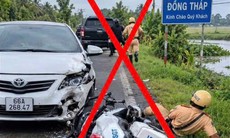 Thông tin vụ tai nạn khi bị CSGT truy đuổi ở Đồng Tháp là sai sự thật