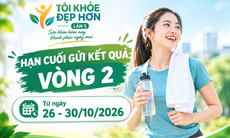 Tôi khỏe đẹp hơn lần 5: Ứng viên khẩn trương gửi kết quả Vòng 2 từ ngày 26-30/10