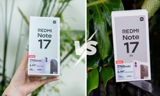 Trên tay Xiaomi Redmi Note 17, khác biệt gì so với bản 5G?
