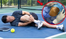 Chơi pickleball, người đàn ông ngoài 40 tuổi bị đứt hoàn toàn gân gót chân