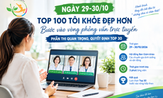 Ngày 29 - 30/10: TOP100 Tôi khỏe đẹp hơn bước vào vòng phỏng vấn quyết định