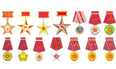 Mức tiền thưởng cho các loại Huân chương