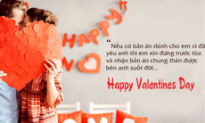 Lời chúc ngày Valentine 14/2 tặng vợ chồng yêu thương nhất