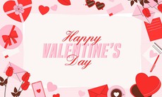 Những mẫu thiệp Valentine 14/2 đẹp nhất 2026