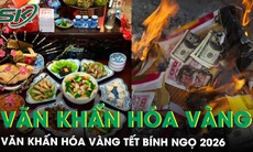 Văn khấn hóa vàng tết Bính Ngọ 2026 đầy đủ và chuẩn nhất theo phong tục cổ truyền 