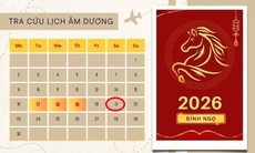 Lịch âm 21/2 - Âm lịch hôm nay 21/2 - Lịch vạn niên ngày 21/2/2026