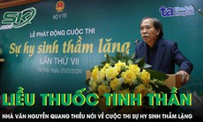 Nhà văn Nguyễn Quang Thiều: Cuộc thi "Sự hy sinh thầm lặng" là liều thuốc tinh thần mang đến hy vọng cho người bệnh và xã hội