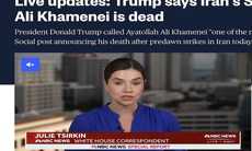 Tổng thống Trump tuyên bố Lãnh tụ Tối cao Iran Ayatollah Ali Khamenei ‘đã chết’