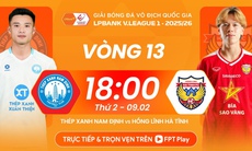 Lịch thi đấu bóng đá hôm nay ngày 9/2 - 10/2: Nam Định đấu Hà Tĩnh