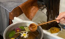 Phục hồi tóc hư tổn do uốn, sấy nhiều