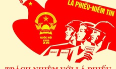 Bầu cử Quốc hội khóa XVI và HĐND: Trách nhiệm với lá phiếu