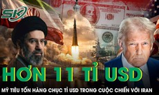 Mỹ tiêu tốn hơn 11 tỉ USD trong 6 ngày đầu cuộc chiến với Iran