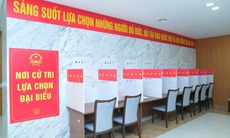 ẢNH: Công tác chuẩn bị bầu cử tại bệnh viện dự kiến có khoảng 3.400 cử tri