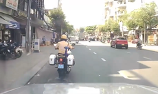 CSGT TPHCM mở đường, đưa sản phụ chuyển dạ nguy cấp đến bệnh viện an toàn