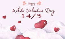 Những lời chúc ngày Valentine 14/3 hay nhất 2026