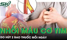 Hút 2 bao thuốc mỗi ngày, người đàn ông nhồi máu cơ tim sốc tim nguy kịch trong đêm