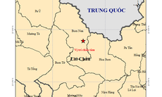 Xảy ra động đất 2.5 độ ở Lai Châu
