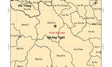 Động đất gây rung lắc diện rộng ở Quảng Ngãi