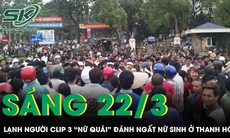 Lạnh người clip 3 'nữ quái' vây đánh nữ sinh đến ngất xỉu rồi thản nhiên vạch mắt kiểm tra