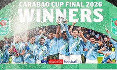 'Gieo sầu' cho Arsenal, Manchester City vô địch Cúp Liên đoàn Anh