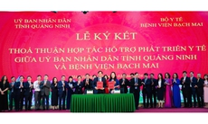 Quảng Ninh và Bệnh viện Bạch Mai ký kết hợp tác trong lĩnh vực y tế