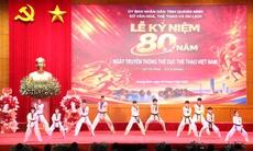 Quảng Ninh kỷ niệm 80 năm Ngày truyền thống ngành Thể dục thể thao