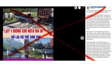 Thông tin rượt đuổi người vi phạm giao thông dẫn đến tai nạn nghiêm trọng là sai sự thật