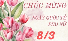 Những mẫu thiệp chúc mừng ngày Quốc tế phụ nữ 8/3 đẹp nhất