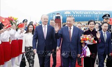 Tổng Bí thư, Chủ tịch nước đến Bắc Kinh, bắt đầu thăm cấp Nhà nước đến Trung Quốc