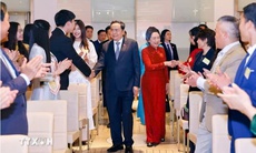 Chủ tịch Quốc hội Trần Thanh Mẫn gặp gỡ cộng đồng người Việt Nam tại Italy