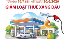Bộ Công Thương thông báo giảm loạt thuế xăng dầu từ 16/4/2026