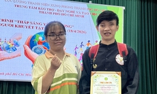 Hành trình 'không bóng tối' của chàng trai khiếm thị Võ Đăng Khoa