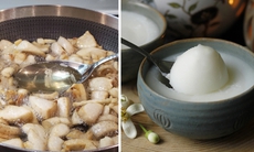 Rán mỡ lợn ở nhiệt độ cao có bị biến chất không?