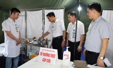 11 tổ y tế túc trực tại Đền Hùng, sẵn sàng hỗ trợ người dân 