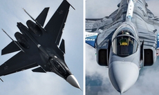 Su-30SM Nga liên tiếp đối đầu chiến đấu cơ châu Âu trên biển Baltic