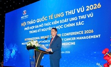 Hơn 24.500 phụ nữ mắc mới ung thư vú mỗi năm, điều trị ở Việt Nam tiệm cận quốc tế