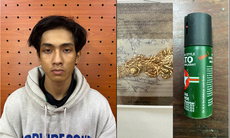 Bắt giữ Nguyễn Minh Nghĩa dùng bình xịt hơi cay cướp dây chuyền vàng