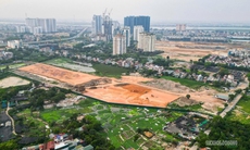 Depot Xuân Đỉnh: Từ bãi đất trống thành đại công trường metro số 2