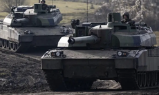 Xe tăng chủ lực Leclerc của Pháp triển khai sát Ukraine