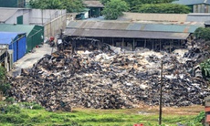 Hà Nội: Ngoài xưởng gỗ bị cháy, phường Thanh Liệt còn nhiều công trình vi phạm trên đất nông nghiệp