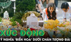 Xúc động khi biết ý nghĩa ‘biển hoa’ dưới chân tượng đài ở Đại học Bách khoa Hà Nội