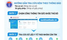 Cách tra cứu thông tin cơ sở y tế, thẩm mỹ tư nhân được cấp phép tại Hà Nội